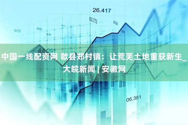 中国一线配资网 歙县郑村镇：让荒芜土地重获新生_大皖新闻 | 安徽网