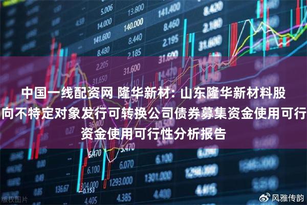 中国一线配资网 隆华新材: 山东隆华新材料股份有限公司向不特定对象发行可转换公司债券募集资金使用可行性分析报告